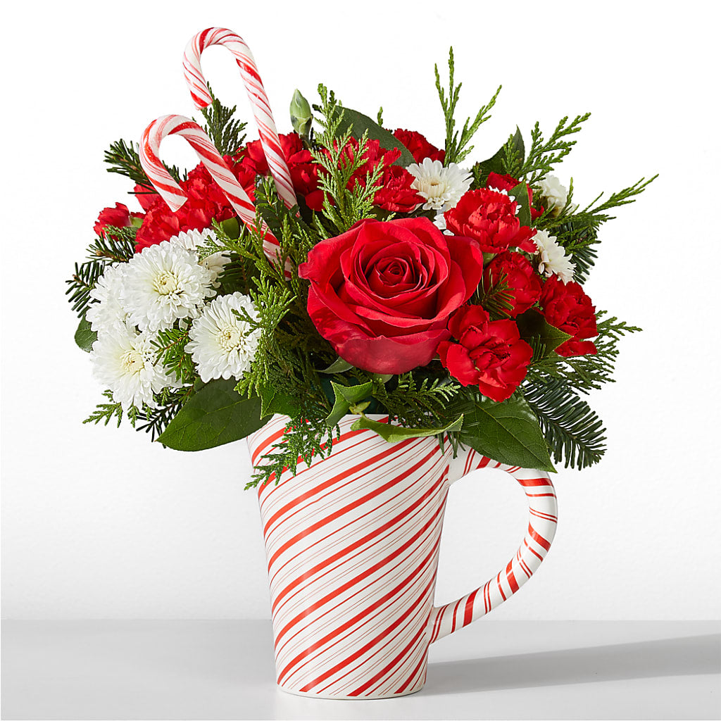 Peppermint Swirl Mug – Cornerstone Florals, Katy TX