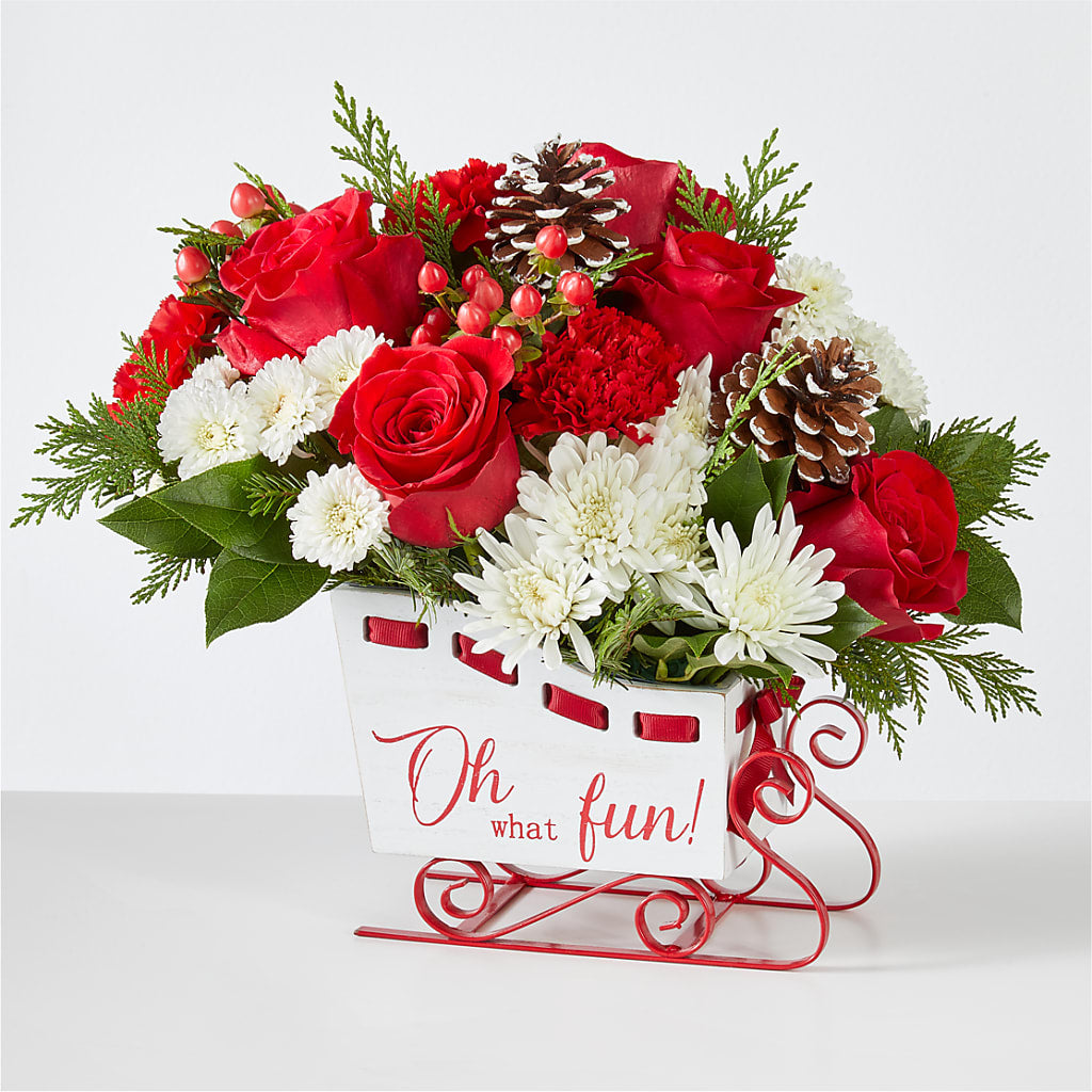Sleigh Bells Bouquet – Cornerstone Florals, Katy TX