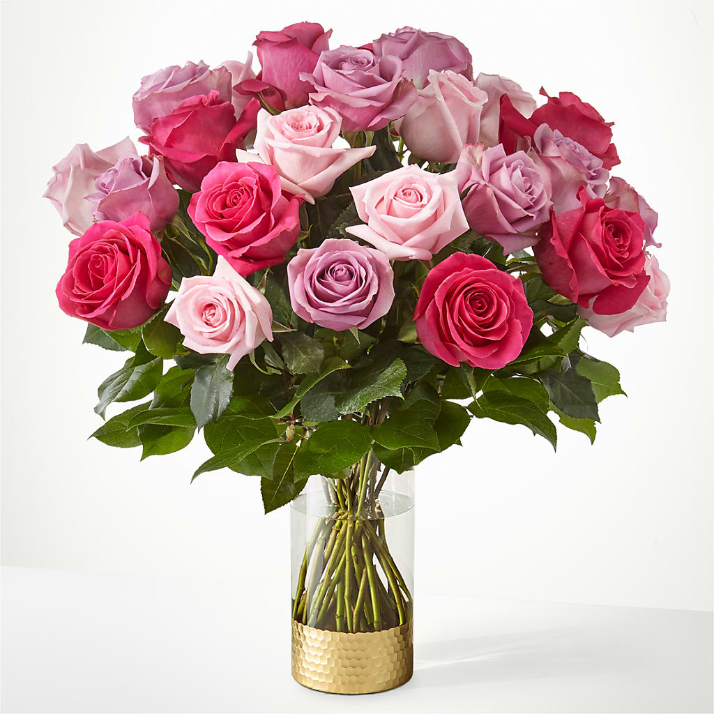 Pure Beauty Mixed Roses – Cornerstone Florals, Katy TX