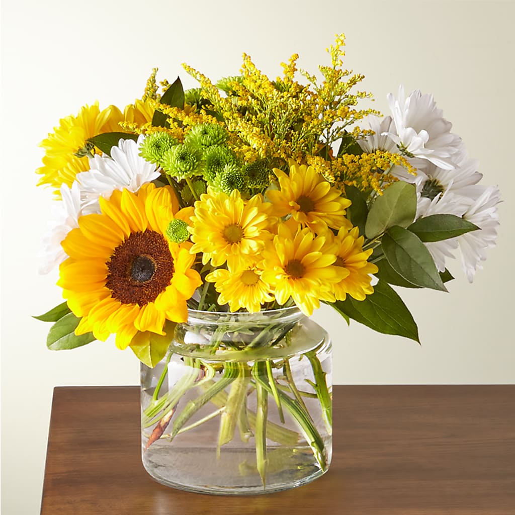 Hello Sunshine Bouquet – Cornerstone Florals, Katy TX