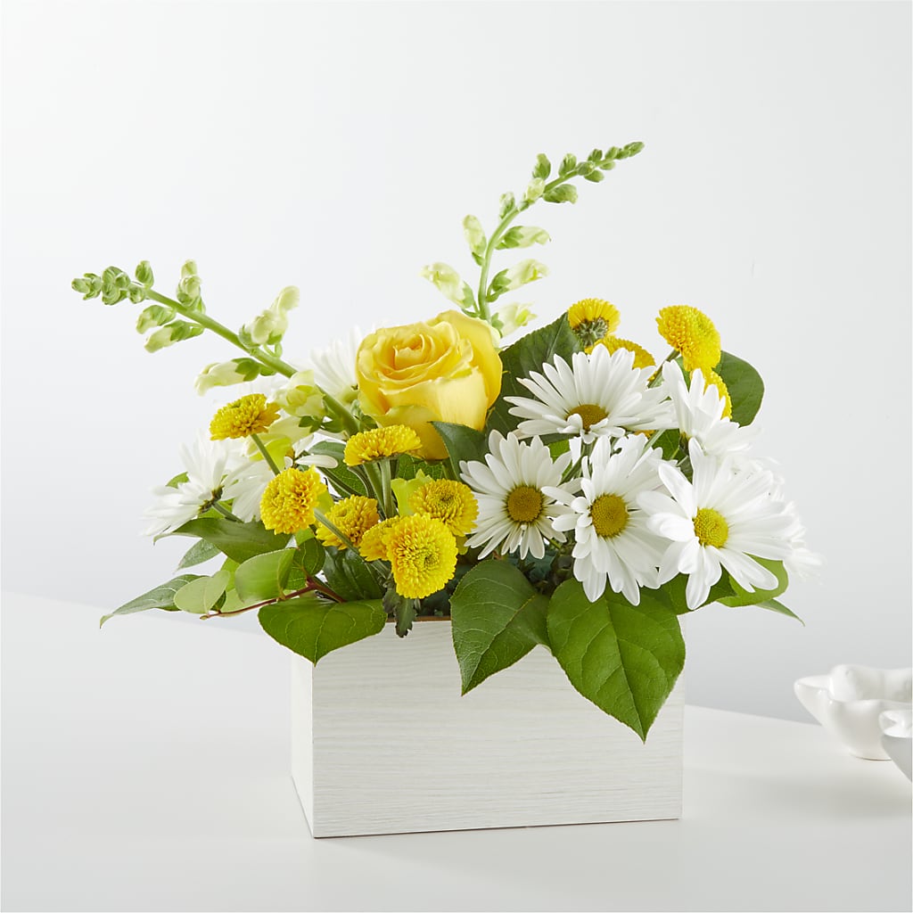 Sun Salutation Box Bouquet – Cornerstone Florals, Katy TX