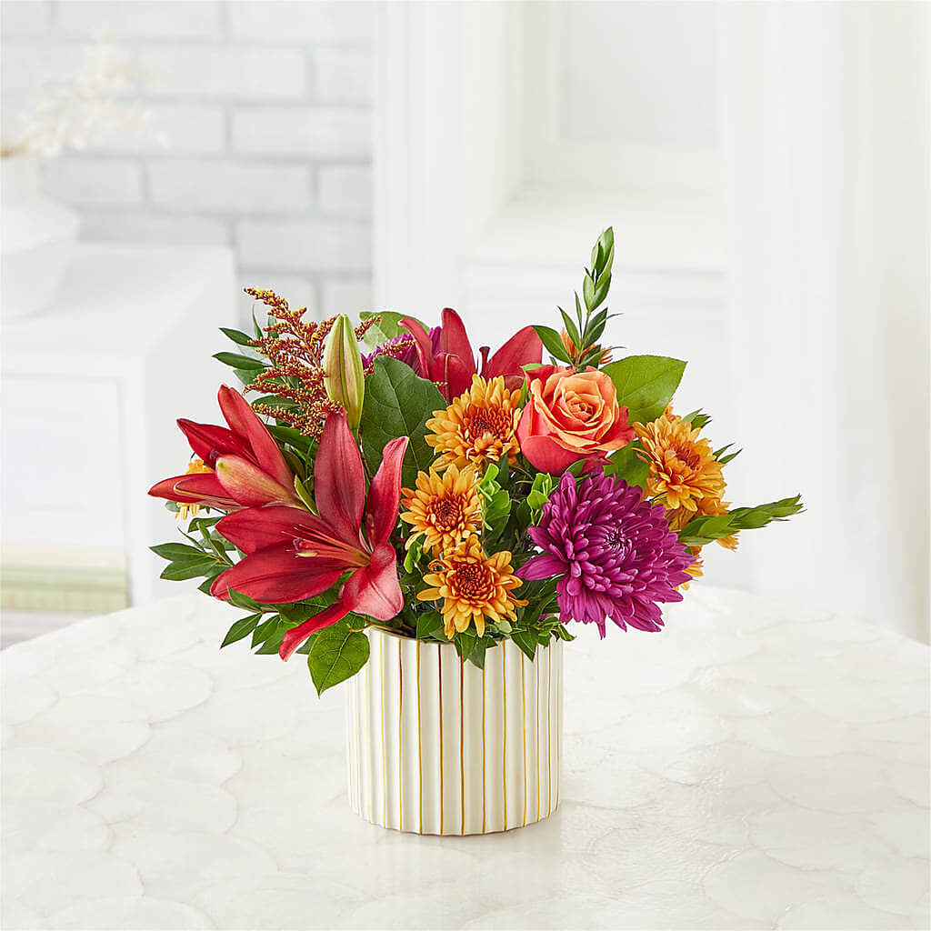 Burgundy Landscape Bouquet – Cornerstone Florals, Katy TX