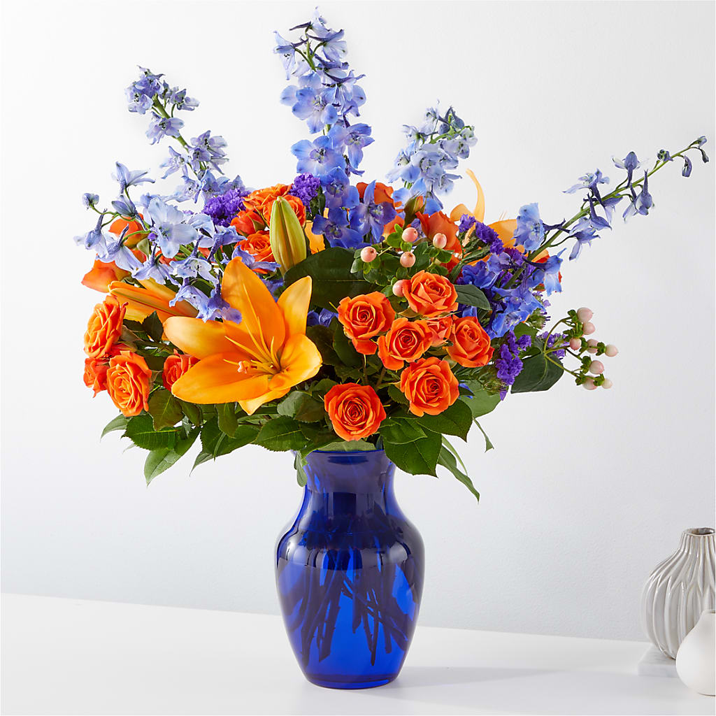 Radiant Citrus Bouquet – Cornerstone Florals, Katy TX