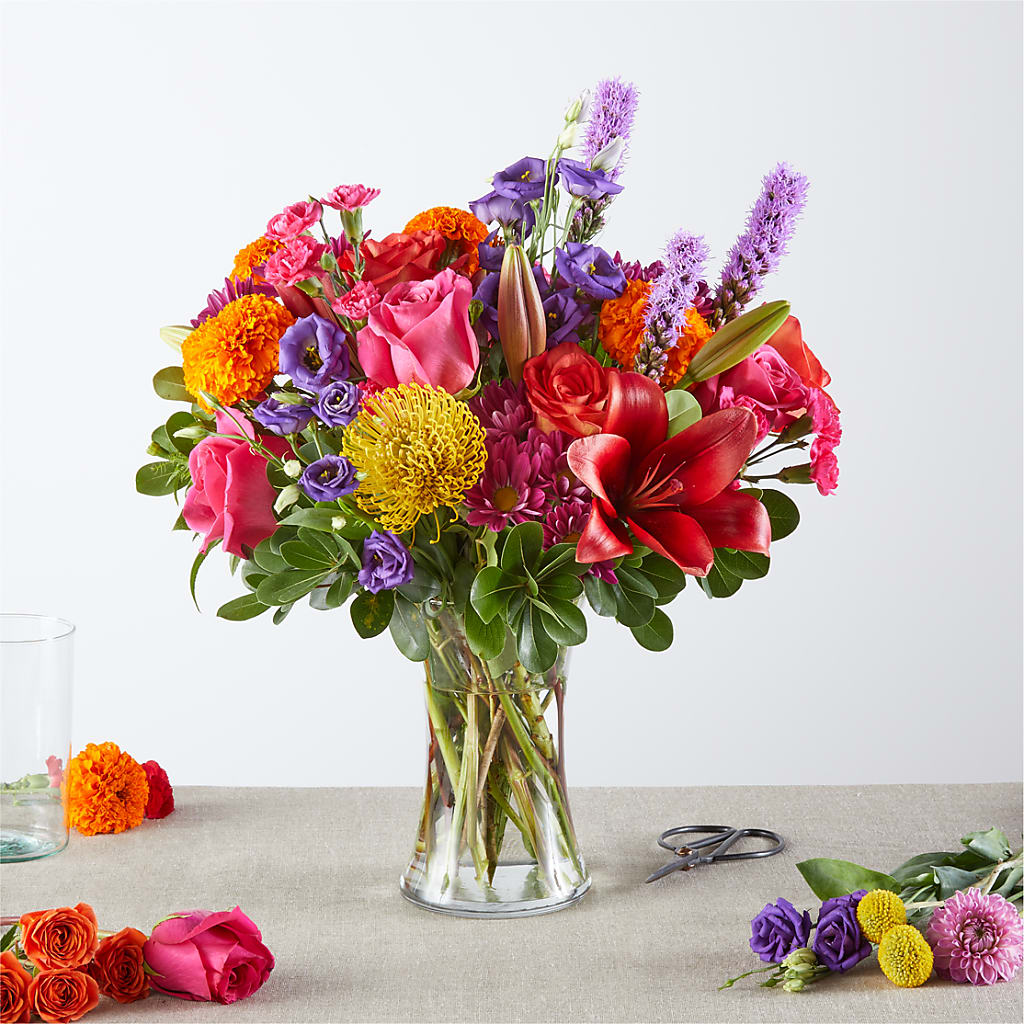 Feast of Color – A Florist Original – Cornerstone Florals, Katy TX