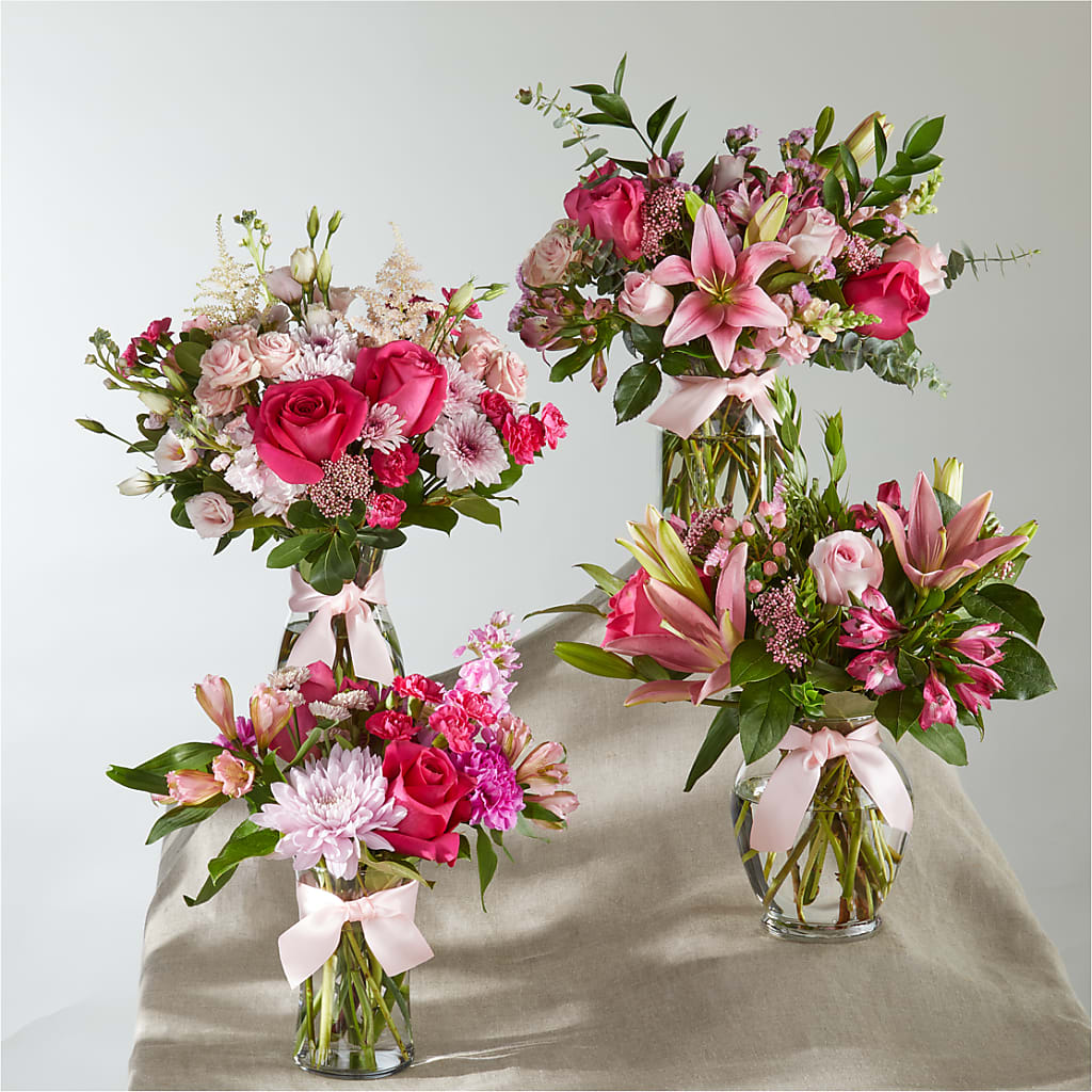 Pink Ribbon - A Florist Original – Cornerstone Florals, Katy TX