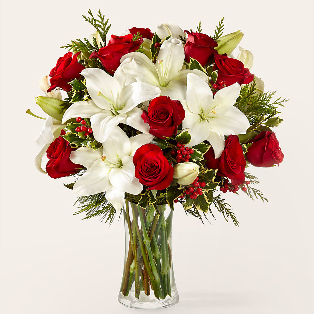Sparkling Snowflakes Bouquet – Cornerstone Florals, Katy TX