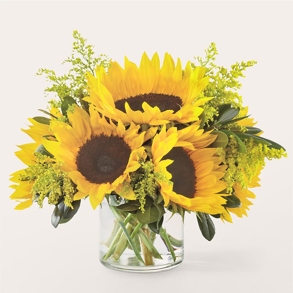 Beaming Sunflower Bouquet – Cornerstone Florals, Katy TX