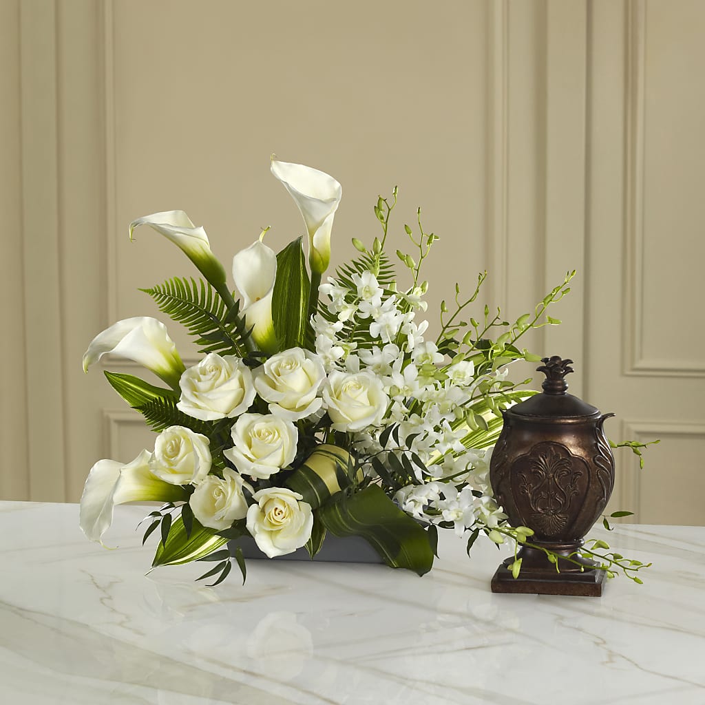 At Peace Arrangement – Cornerstone Florals, Katy TX