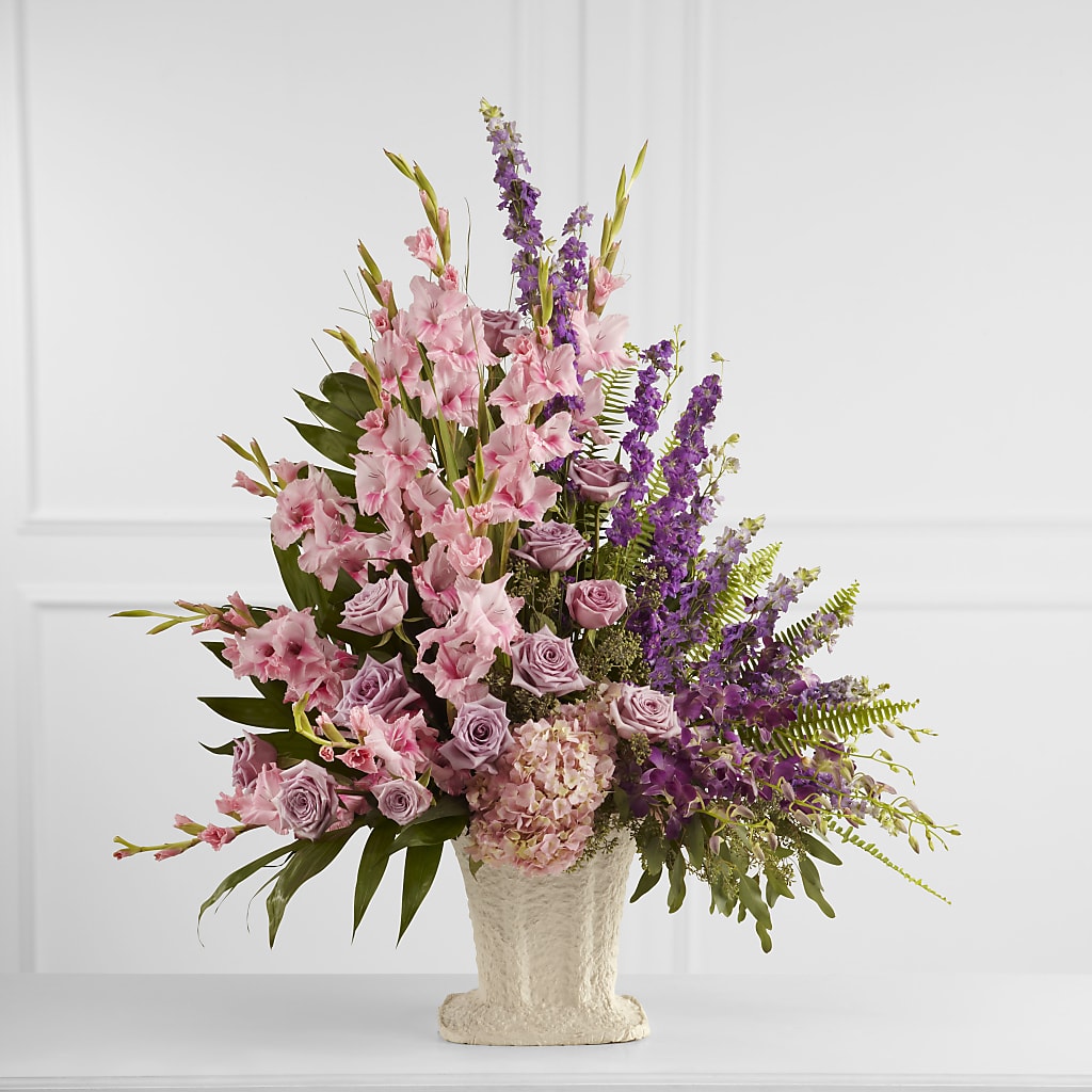 Flowing Garden Arrangement – Cornerstone Florals, Katy TX