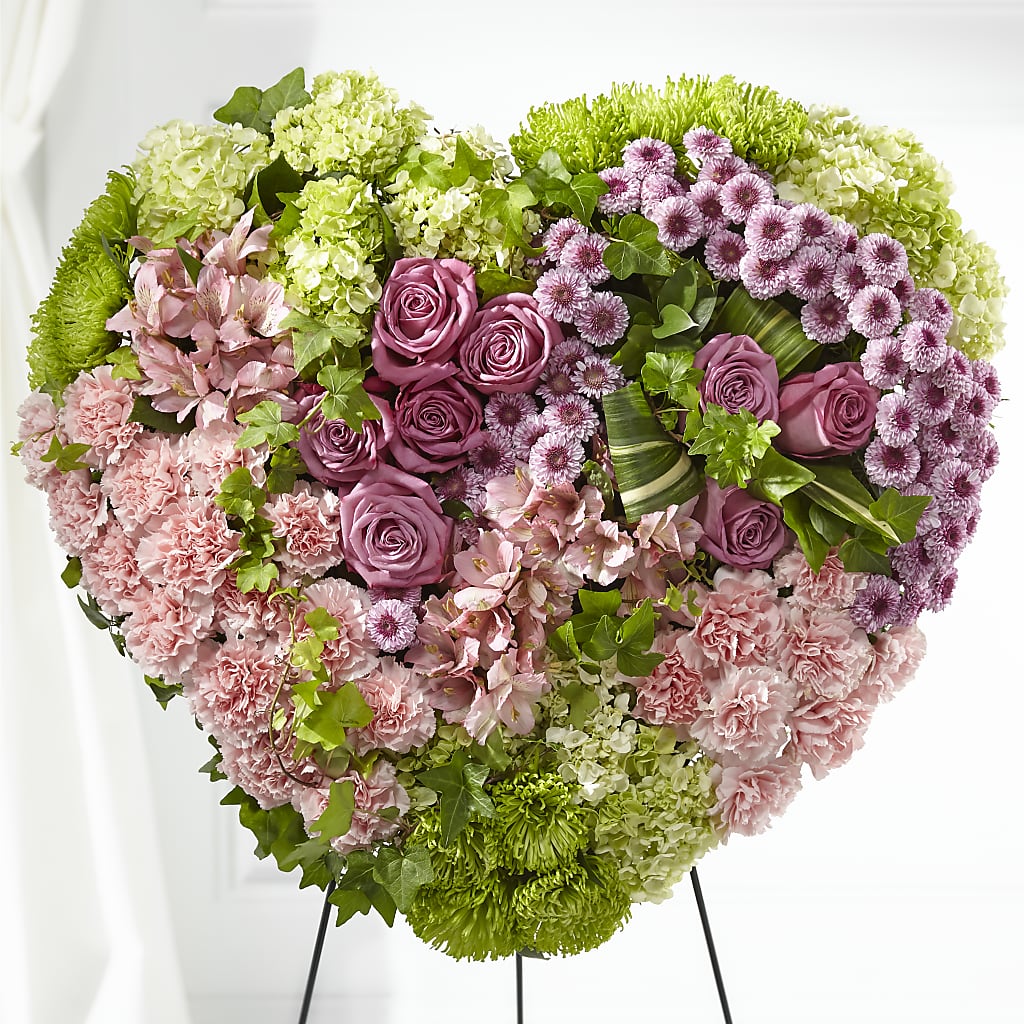 Heartwarming Standing Heart – Cornerstone Florals, Katy TX