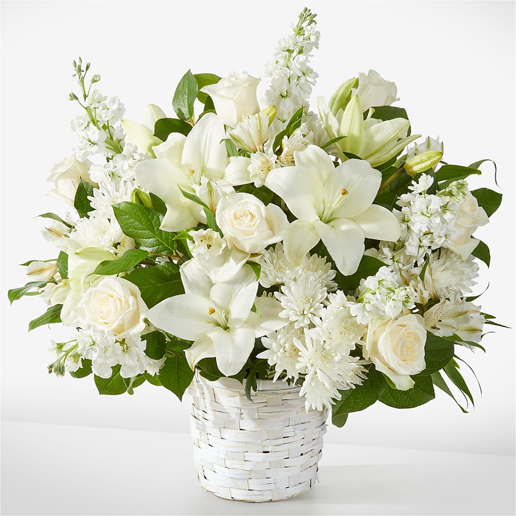 Peaceful Reflections Arrangement – Cornerstone Florals, Katy TX