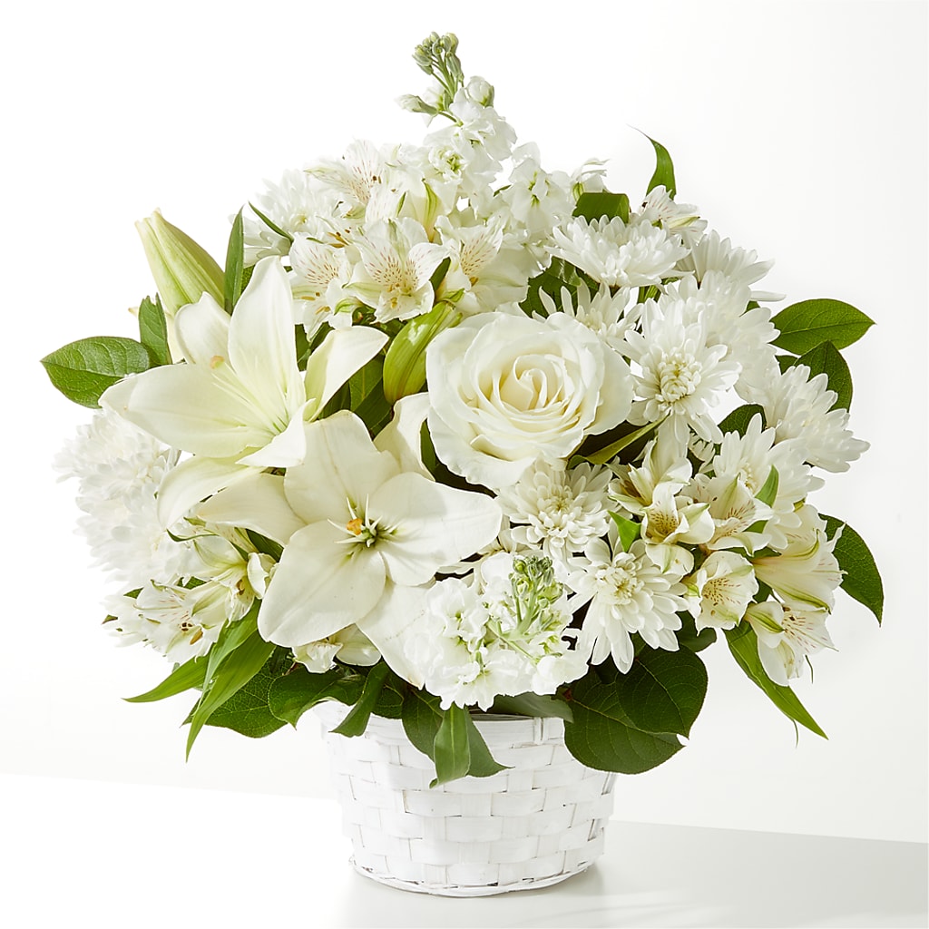 Peaceful Reflections Arrangement – Cornerstone Florals, Katy TX