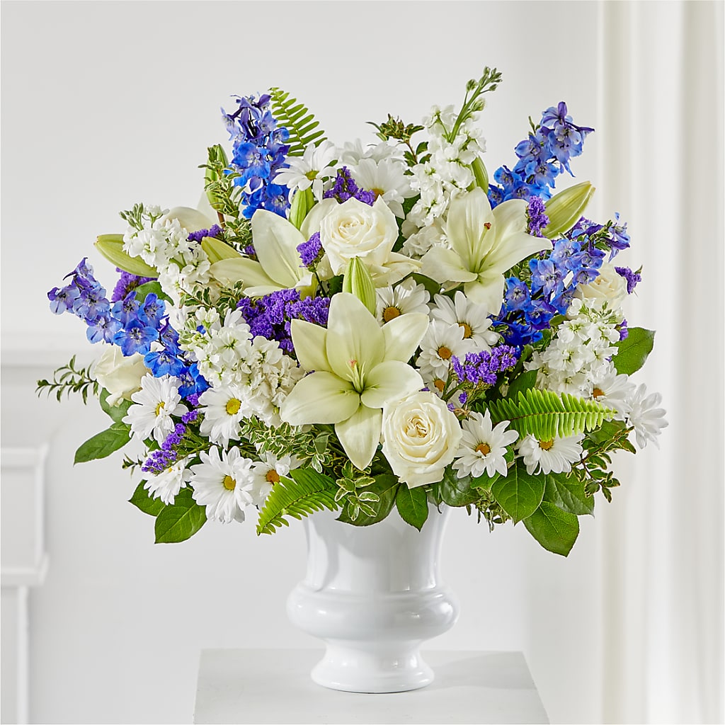 Expressions of Hope Urn Arrangement – Cornerstone Florals, Katy TX