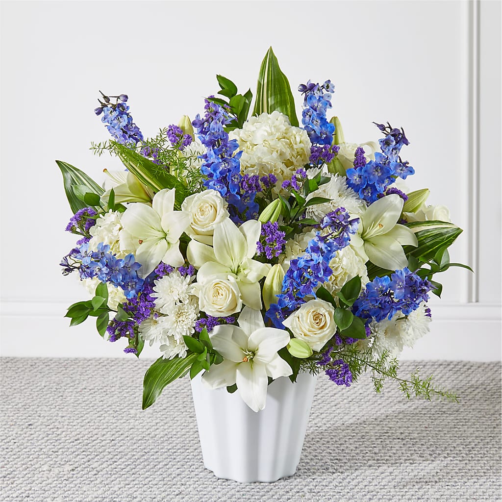 Take Comfort Floor Basket – Cornerstone Florals, Katy TX