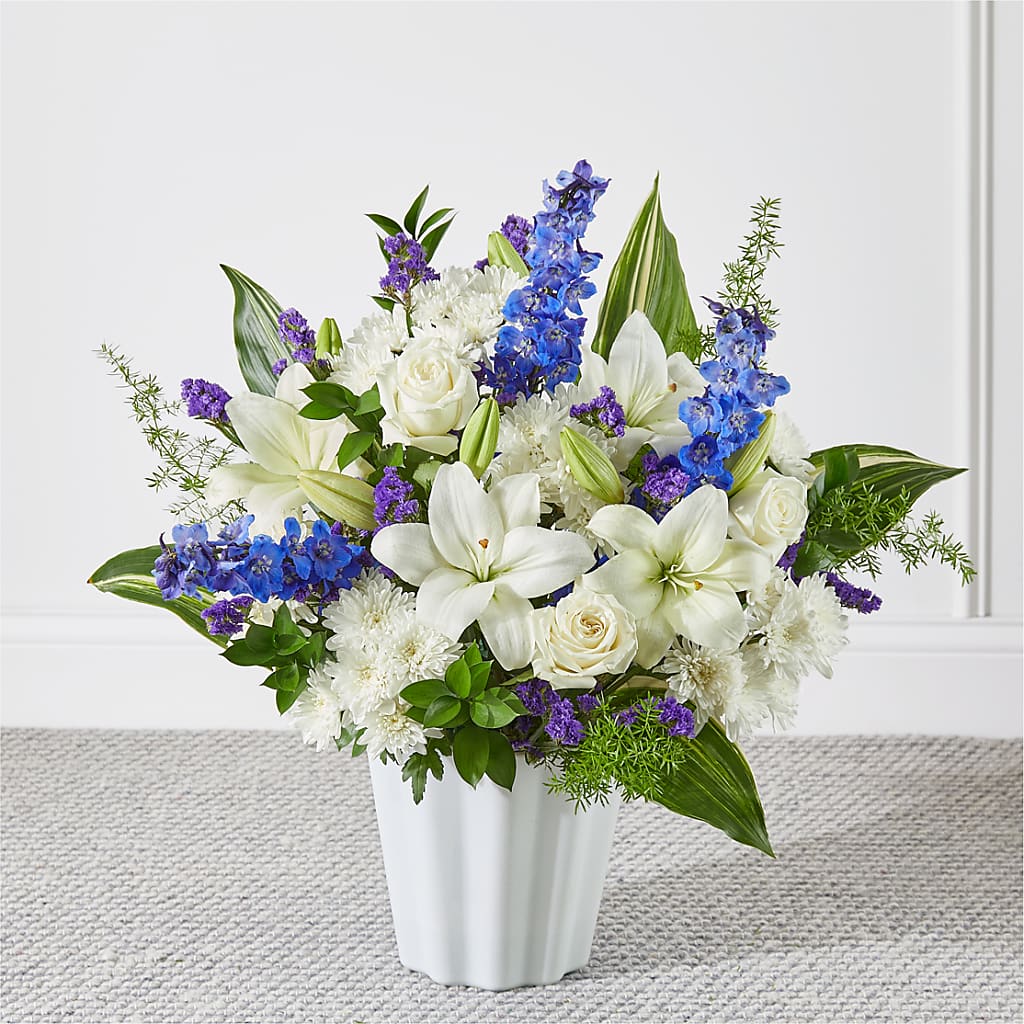 Take Comfort Floor Basket – Cornerstone Florals, Katy TX