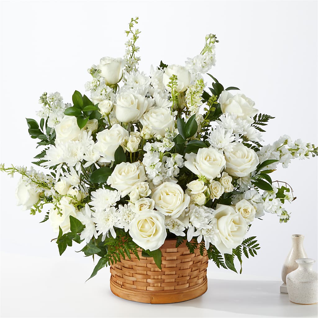 Heartfelt Condolences Arrangement – Cornerstone Florals, Katy TX