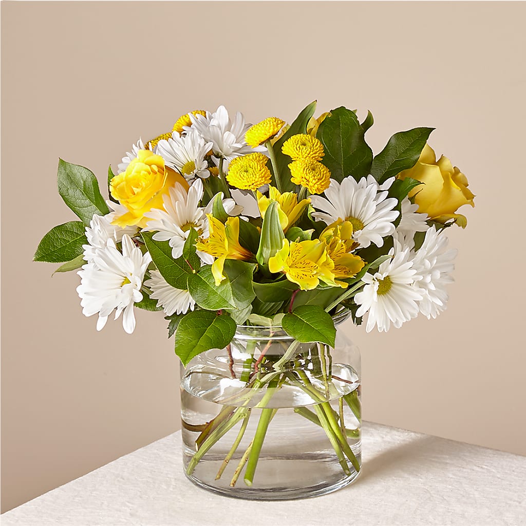Sunny Sentiments Bouquet – Cornerstone Florals, Katy TX