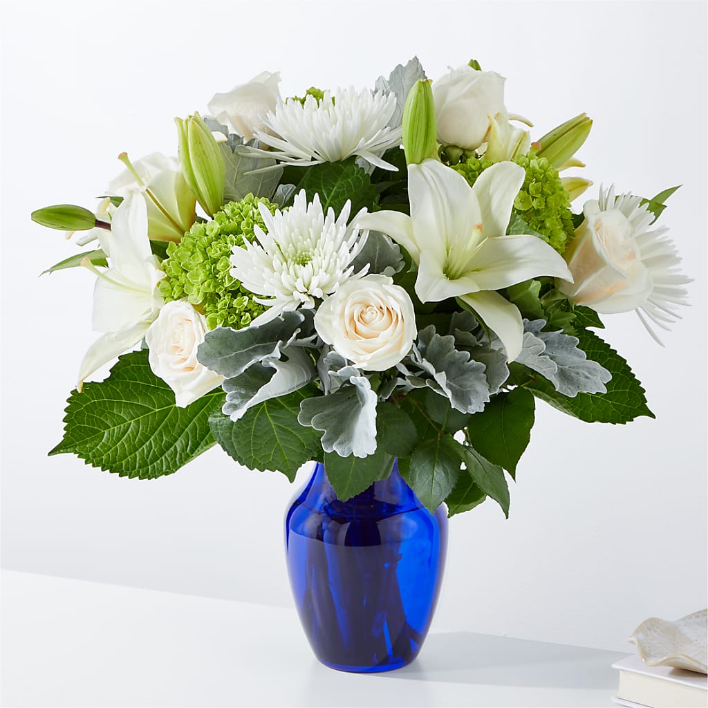 Snowy Dreams Bouquet – Cornerstone Florals, Katy TX