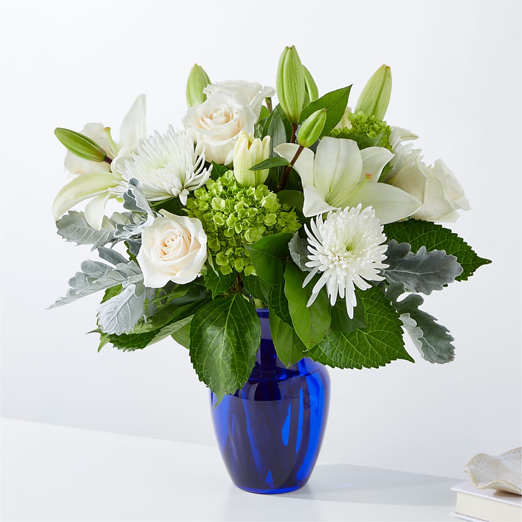 Snowy Dreams Bouquet – Cornerstone Florals, Katy TX