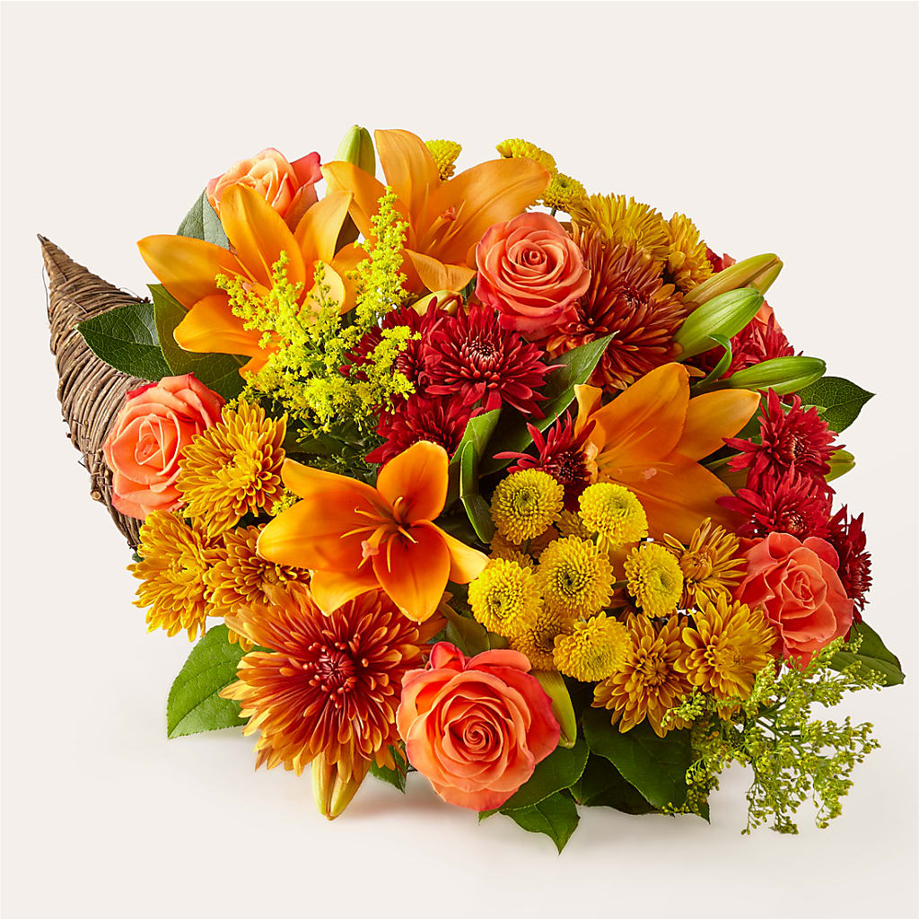 Feast of Color Cornucopia – Cornerstone Florals, Katy TX