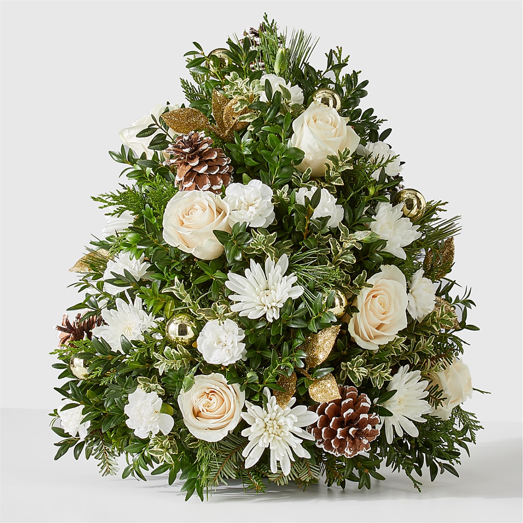 Snowed In Tree – Cornerstone Florals, Katy TX