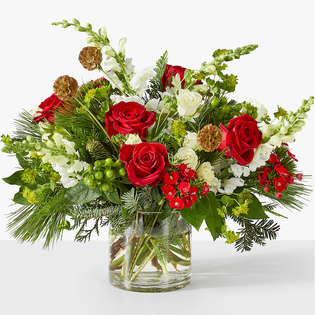 Deck the Halls Bouquet – Cornerstone Florals, Katy TX