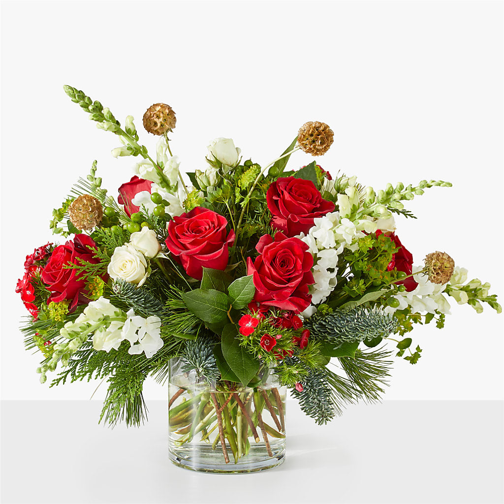 Deck the Halls Bouquet – Cornerstone Florals, Katy TX