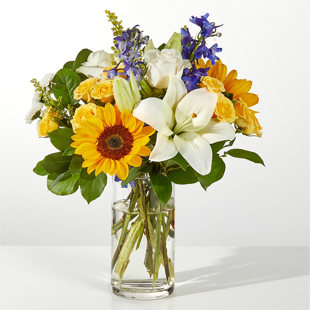 Wonderfully Sunny Bouquet – Cornerstone Florals, Katy TX