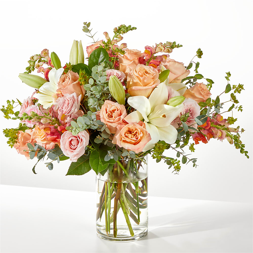 Grapefruit Splash Bouquet – Cornerstone Florals, Katy TX