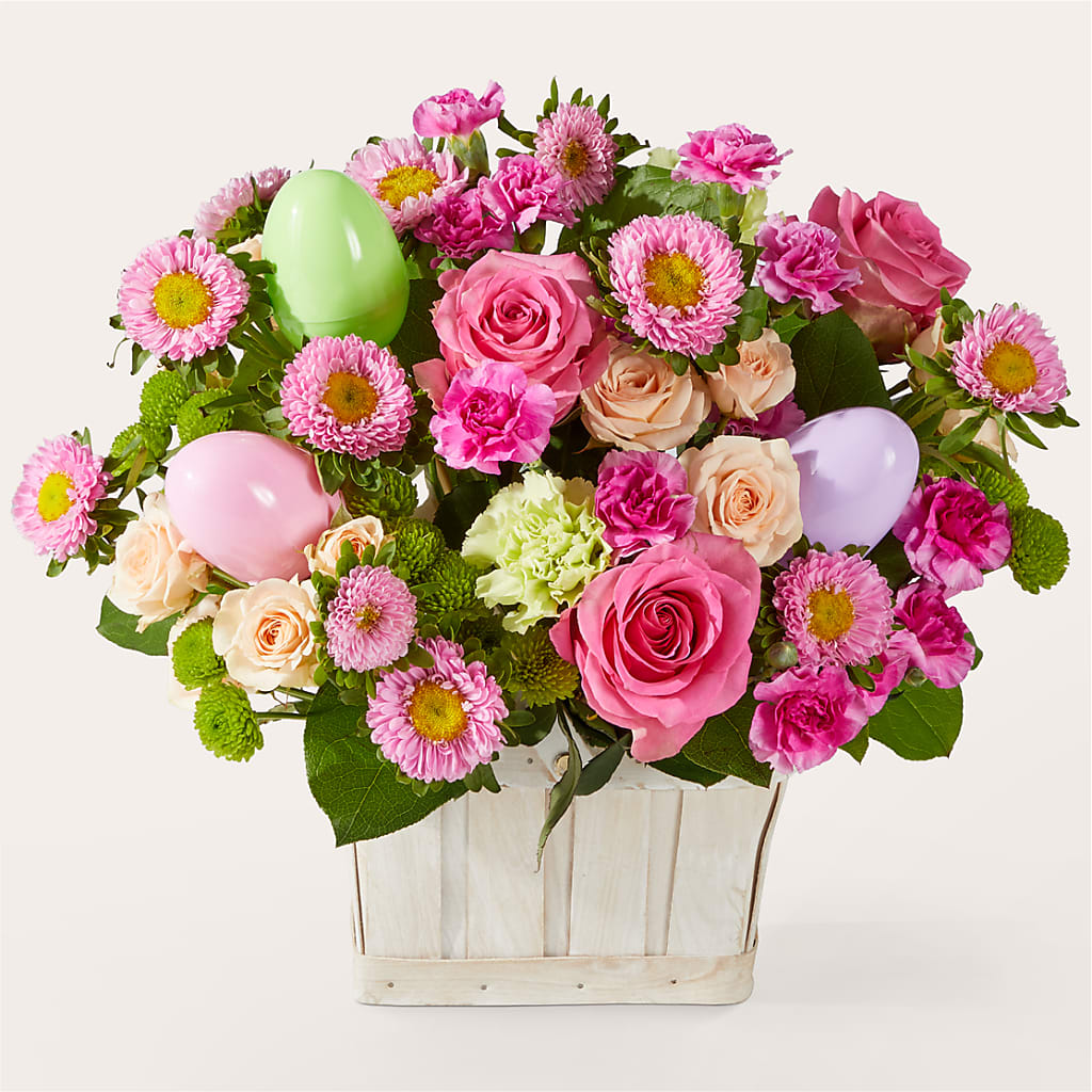Get Eggcited Basket – Cornerstone Florals, Katy TX