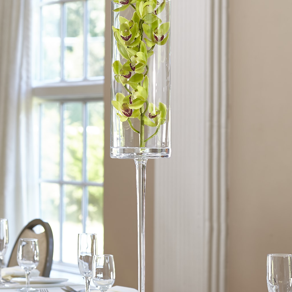 Green Mini Cymbidium Bouquet – Cornerstone Florals, Katy TX