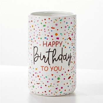 Happy Birthday Confetti - Vase –  Cornerstone Florals, Katy TX
