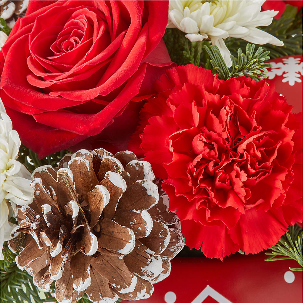 Christmas Village Ornament –  Cornerstone Florals, Katy TX