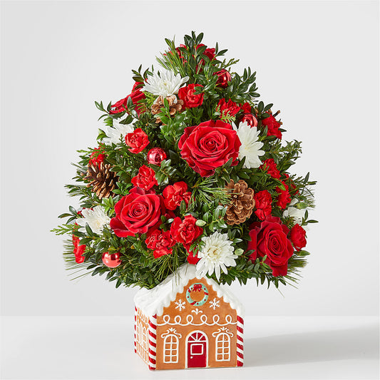 Spiced Gingerbread Tree –  Cornerstone Florals, Katy TX