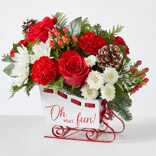 Sleigh Bells Bouquet –  Cornerstone Florals, Katy TX