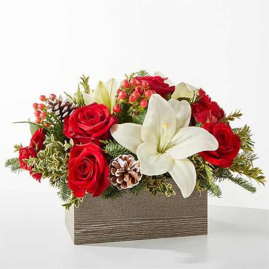 Snowy Wonderland Bouquet –  Cornerstone Florals, Katy TX