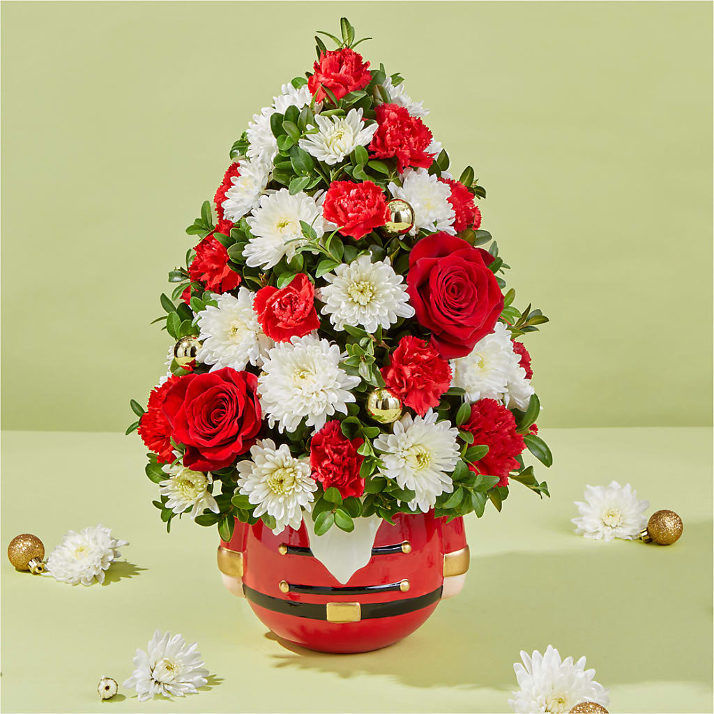 Royal Nutcracker Tree –  Cornerstone Florals, Katy TX