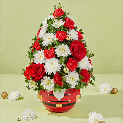 Royal Nutcracker Tree –  Cornerstone Florals, Katy TX
