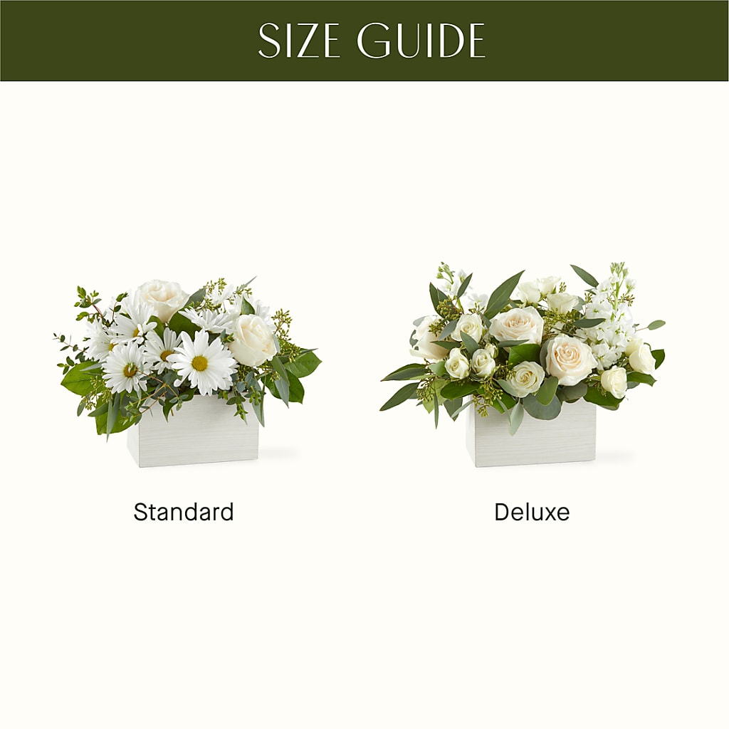 Fresh Linen Box Bouquet –  Cornerstone Florals, Katy TX