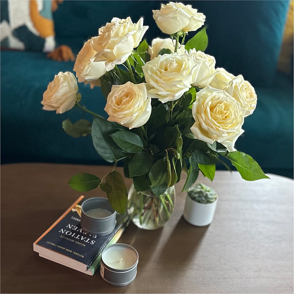 Long Stem Yellow Rose Bouquet –  Cornerstone Florals, Katy TX