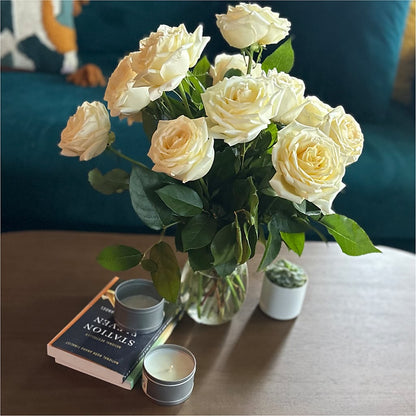Long Stem Yellow Rose Bouquet –  Cornerstone Florals, Katy TX