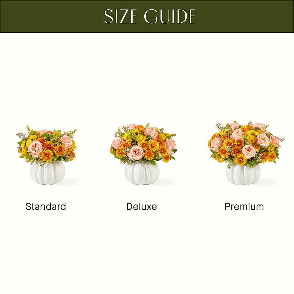 Peachy Pumpkin –  Cornerstone Florals, Katy TX