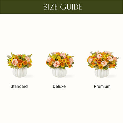 Peachy Pumpkin –  Cornerstone Florals, Katy TX