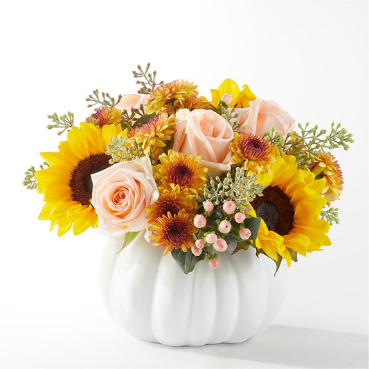 Pumpkin to Talk About Bouquet –  Cornerstone Florals, Katy TX