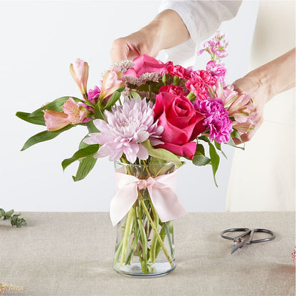 Pink Ribbon - A Florist Original –  Cornerstone Florals, Katy TX