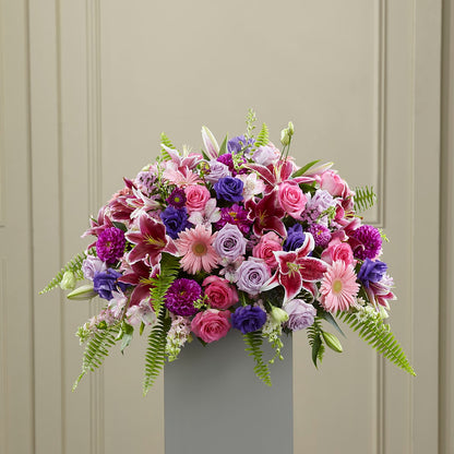 Fare Thee Well Pedestal –  Cornerstone Florals, Katy TX