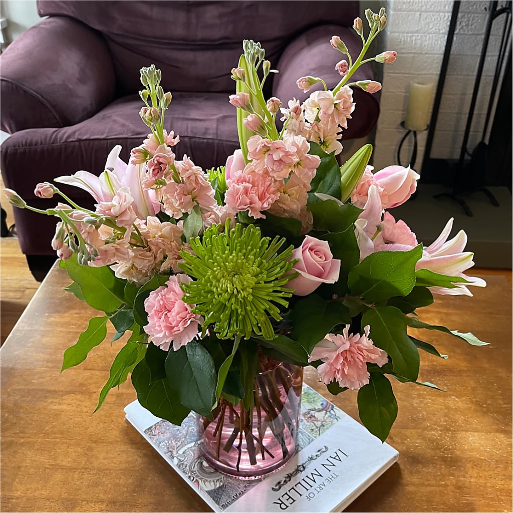 Pretty in Pink Bouquet –  Cornerstone Florals, Katy TX