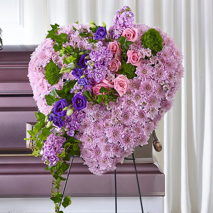 Treasured Love Standing Heart –  Cornerstone Florals, Katy TX