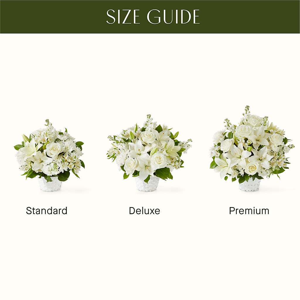 Peaceful Reflections Arrangement –  Cornerstone Florals, Katy TX