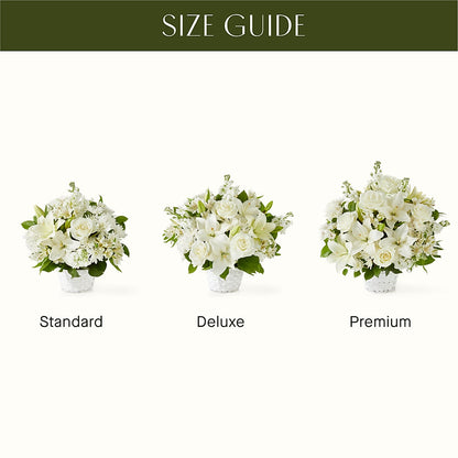 Peaceful Reflections Arrangement –  Cornerstone Florals, Katy TX